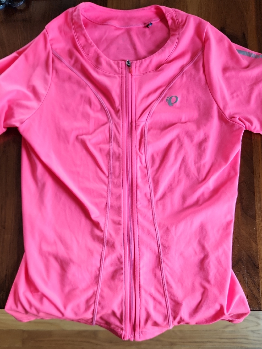 Pearl Izumi Hot Pink Full-Zip Cycling Jersey